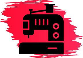 Sewing Machine Creative Icon Design vector