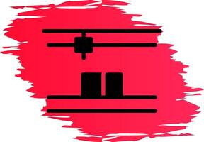 3D Printing Creative Icon Design vector