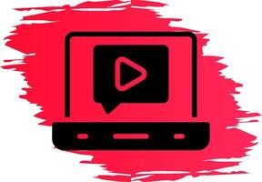Online Course Creative Icon Design vector