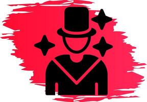 Magician Creative Icon Design vector