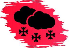 Snow Creative Icon Design vector