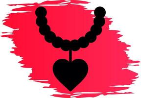 Pearl Necklace Creative Icon Design vector