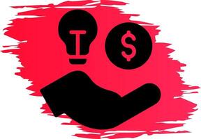 Fundraising Creative Icon Design vector