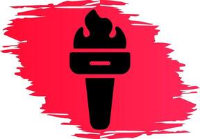 Pirates Torch Creative Icon Design vector