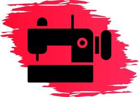 Sewing Machine Creative Icon Design vector