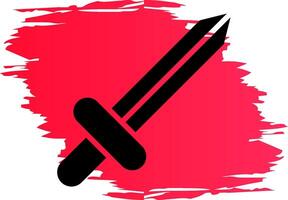 Game Sword Creative Icon Design vector