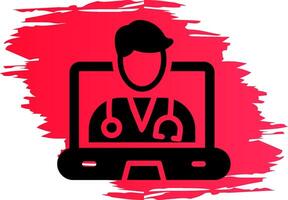 Digital Medicine Creative Icon Design vector