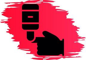 Blood Test Creative Icon Design vector