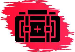 First Aid Kit Creative Icon Design vector