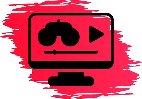 Game Streaming Creative Icon Design