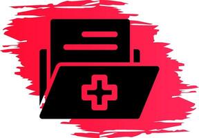 Medical History Creative Icon Design vector