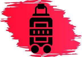 Luggage Creative Icon Design vector