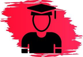 Graduate Creative Icon Design vector