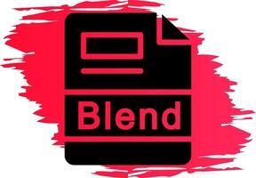 Blend Creative Icon Design vector