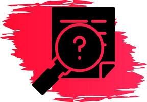 Investigation Creative Icon Design vector