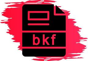 bkf Creative Icon Design vector