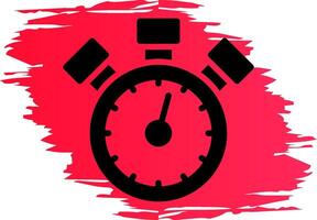 Stopwatch Creative Icon Design vector