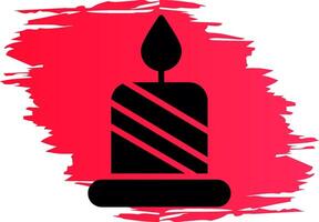 Candle Creative Icon Design vector