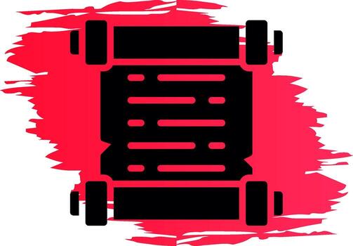 Scroll Creative Icon Design vector