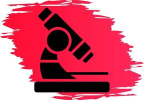 Microscope Creative Icon Design vector