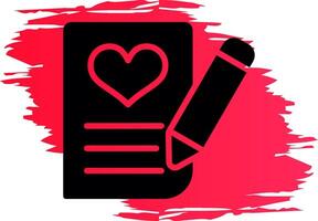 Writing Creative Icon Design vector