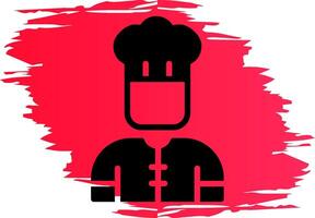 diseño de icono creativo de chef vector