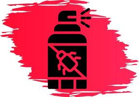 Spray Bottle Creative Icon Design vector