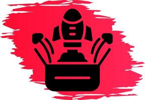 Think Out Of The Box Creative Icon Design vector