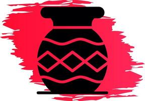 Vases Creative Icon Design vector