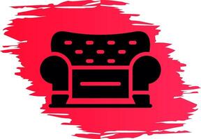 Sofa Creative Icon Design vector