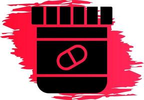 Pills Creative Icon Design vector