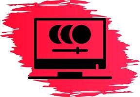 Digital Animation Creative Icon Design vector