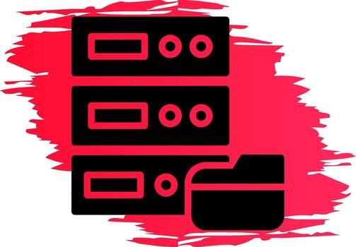 diseño de icono creativo de base de datos vector