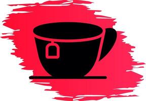 Tea Cup Creative Icon Design vector