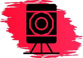 Theodolite Creative Icon Design vector