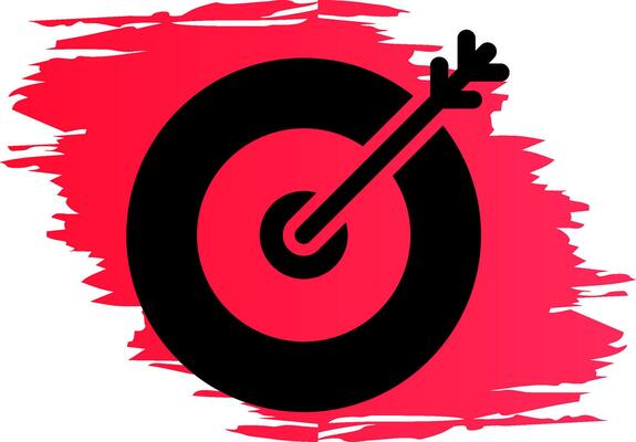 Dartboard Creative Icon Design
