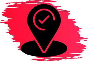 Checkmark Creative Icon Design vector