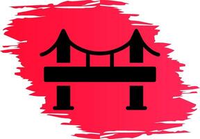 Bridge Creative Icon Design vector