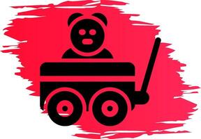 Cart Creative Icon Design vector