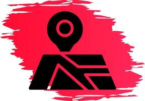 Map Creative Icon Design vector