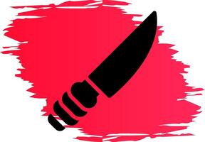 diseño de icono creativo de cuchillo vector