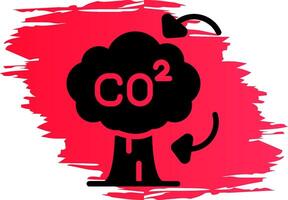 co2 creativo icono diseño vector