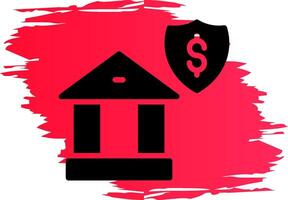 Banking Security Creative Icon Design vector