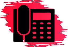 Telephone Creative Icon Design vector