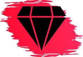 diseño de icono creativo de diamante vector