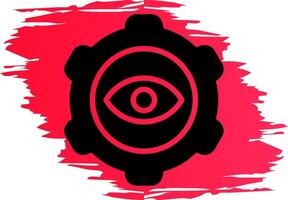 Eye Setting Creative Icon Design vector