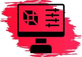 Simulation Creative Icon Design vector