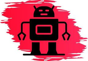 Robot Creative Icon Design vector