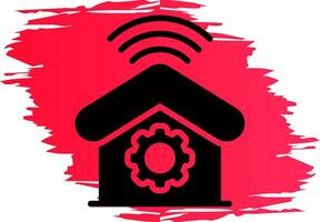 Home Automation Creative Icon Design vector