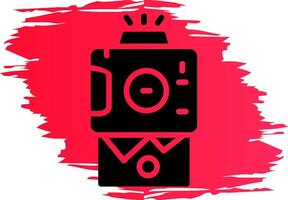 Instant Camera Creative Icon Design vector